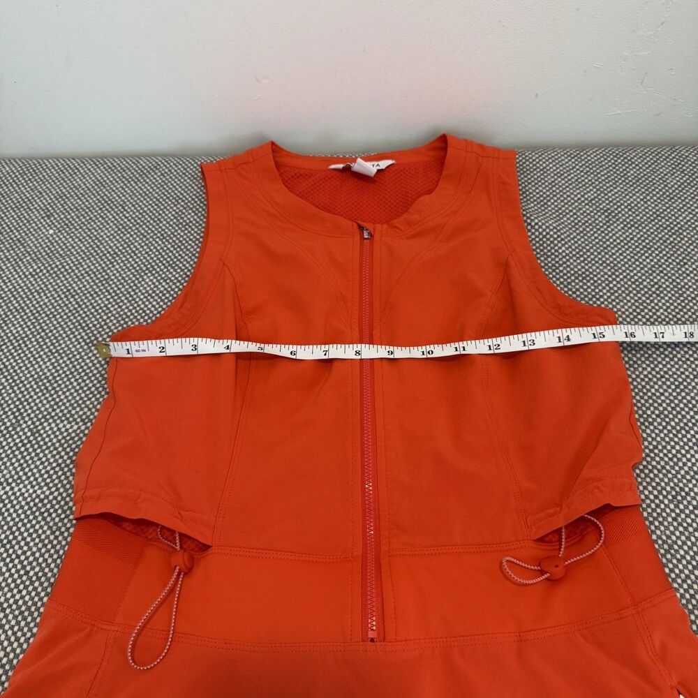 Athleta Expedition Dress Womens 4 Orange Featherweight Stretch Skort Hiking - Picture 11 of 14